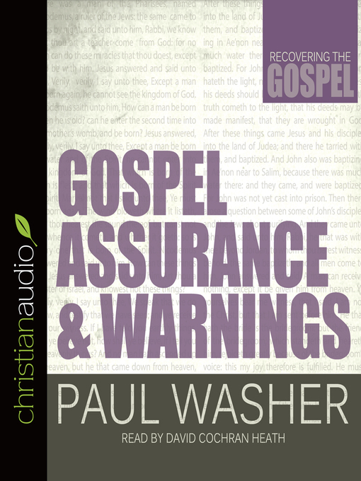 Title details for Gospel Assurance and Warnings by Paul Washer - Available